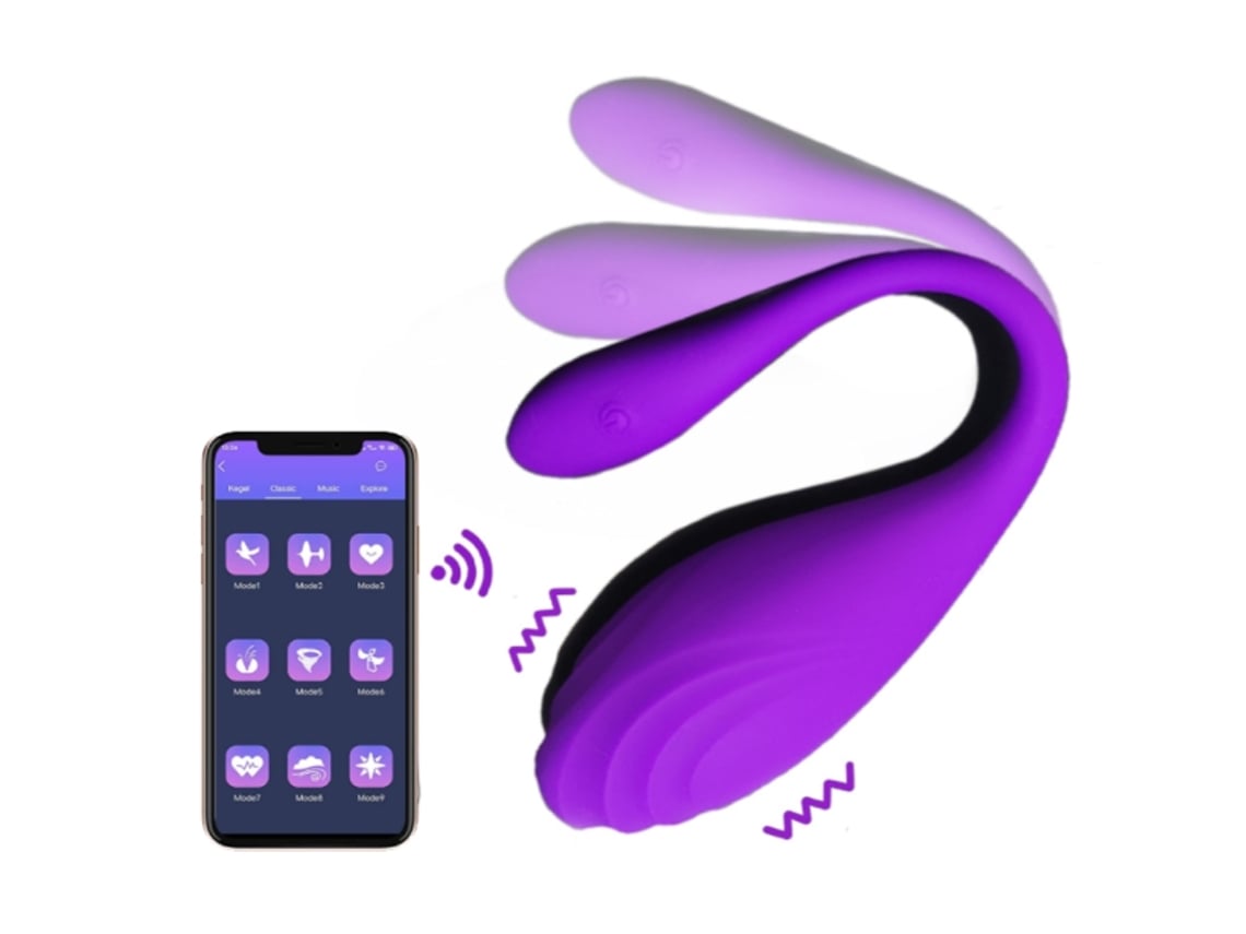 App Control Love Eggs Vibrador Casal com 12 Frequências e Controle Remoto  App Brinquedos Sexuais Recarregáveis para Mulheres e Casais BISBISOUS |  Worten.pt