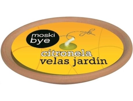 Vela MOSKIBYE Vaso Terracota Citronela