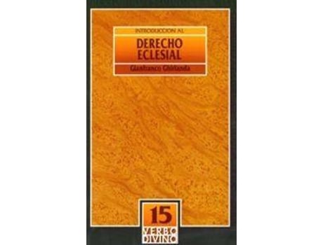 Livro Introduccion Al Derecho Eclesial de Gianfranco Ghirlanda (Espanhol)