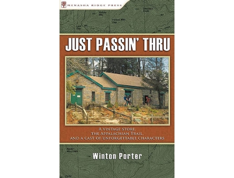 Livro just passin' thru de winton porter (inglês)