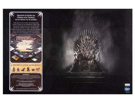 Jogo De Tabuleiro Monopoly Game Of Thrones Collector S Edition