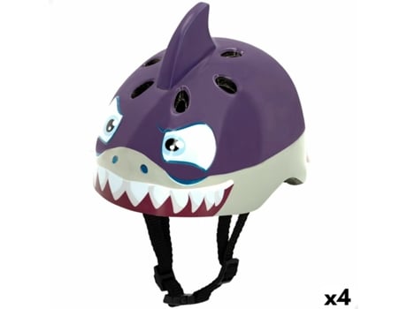 Capacete Infantil K3yriders Shark 52-55 cm (4 Unidades)