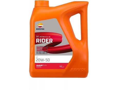 Lubrificante REPSOL Rider 4T 20W50 (4L)