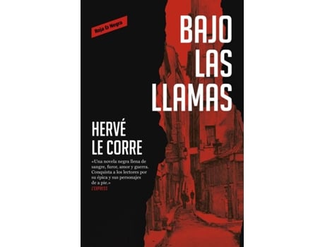 Livro Bajo Las Llamas de Hervé Le Corre (Espanhol)