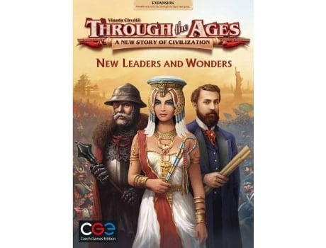 Jogo de Tabuleiro  Through the Ages New Leaders & Wonders (Inglês - Idade Mínima: 14)