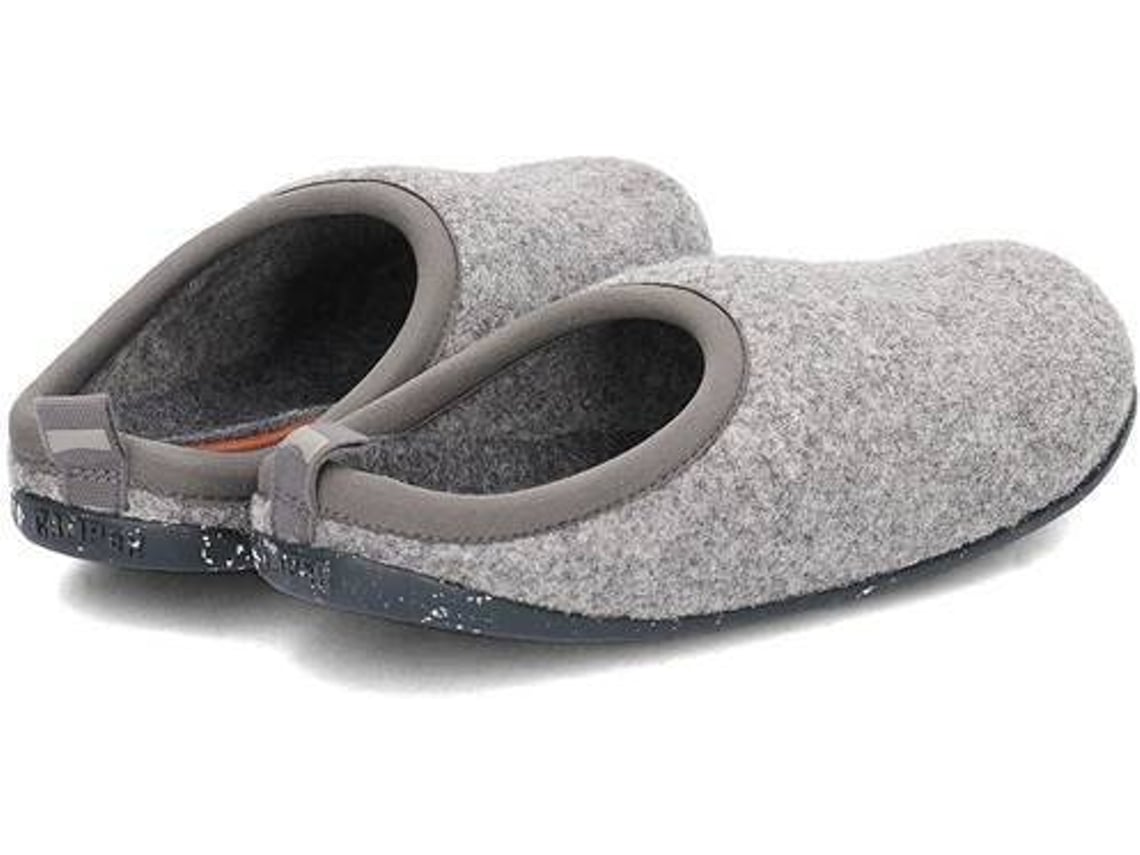 Pantufas CAMPER Wabi Tecido Mulher 39 Cinzento Worten.pt