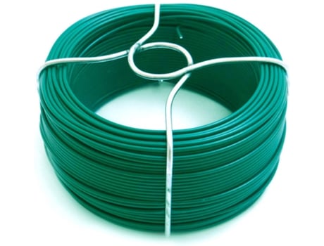 ARAME PLASTIFICADO VERDE Nº 6 - 1,40MMX50MTS - 240GR