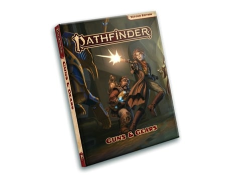 Livro pathfinder rpg guns & gears hc (p2) (c: 0-1-2) de paizo staff (inglês)