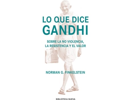 Livro Lo Que Dice Gandhi de Norman Gary Finkelstein (Espanhol)