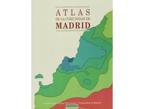 Livro Atlas de La Comunidad de Madrid de Universidad Aut Onoma De Madrid (Espanhol)