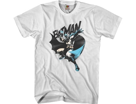 T-Shirt de Homem SUPERHEROMARVEL Jim Lee Caped Crusader Algodão (L)