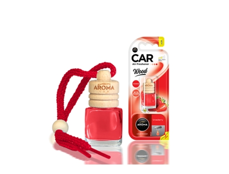 Ambientador Auto Aroma CAR > Wood STRAWBERRY6ML