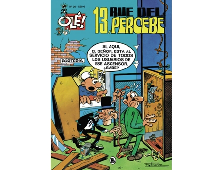 Livro 13, Rue Del Percebe (Olé! Mortadelo 20) de Francisco Ibáñez (Espanhol)