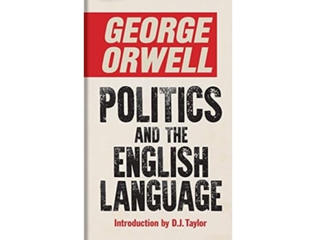 Livro Politics and the English Language de Orwell e George (Inglês)