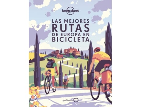 Livro Las Mejores Rutas De Europa En Bicicleta de VVAA (Espanhol)