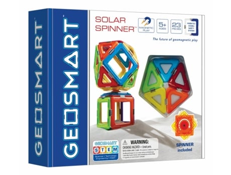 Brinquedo de Construção GEOSMART Spinner (5 anos)