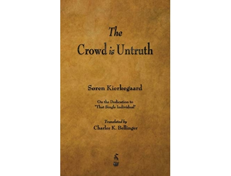 Livro Crowd Is Untruth de Soren Kierkegaard (Inglês)