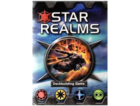 Jogo de Cartas  Star Realms Deckbuilding Game (Inglês - Idade Mínima: 9)