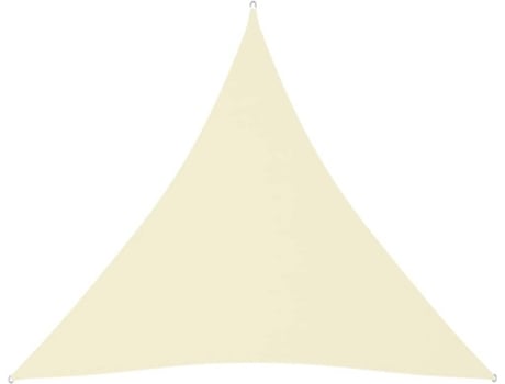 Toldo de Vela  (Bege Creme - Tecido - 4.5x4.5x4.5 m)