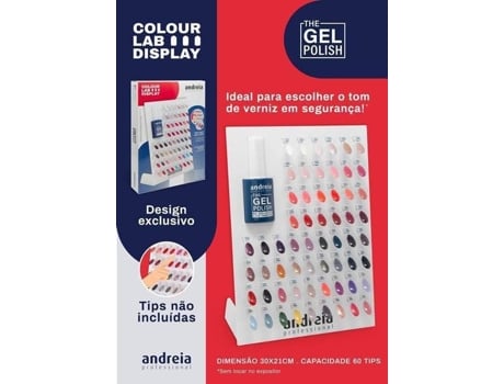 Andreia Color Lab Display - The Gel Polish