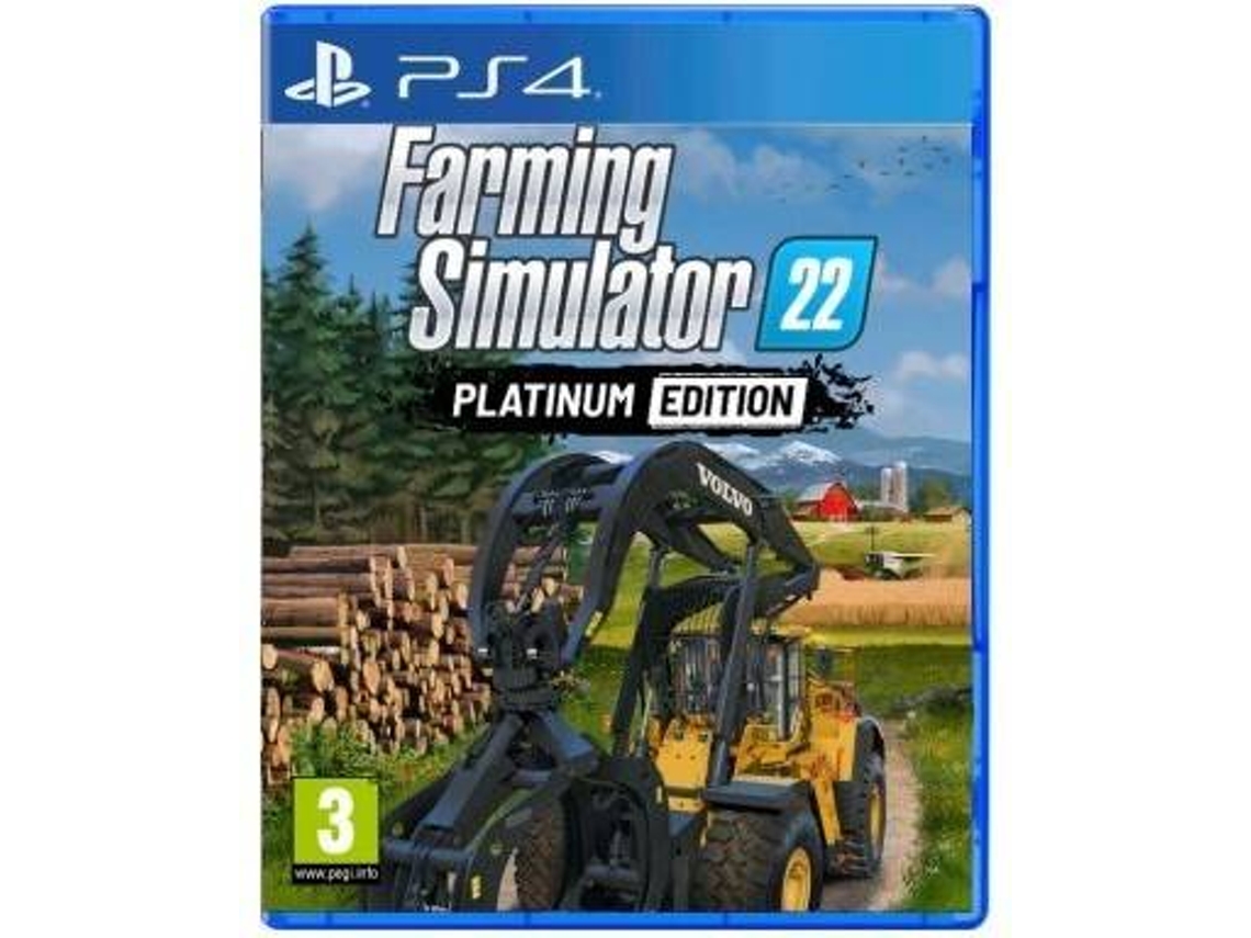 Jogo Ps4 Farming Simulator 22 Platinum Edition Wortenpt 3780