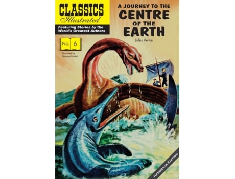 Livro a journey to the centre of the earth de jules verne (inglês)