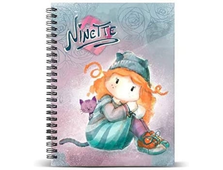 Caderno NINETTE 66249 roxo (A4)