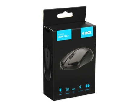 Rato IBOX Imof010 Preto Usb