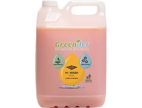 Detergente para Chão de Madeira GREENDET M-Wash Wax (5 L)