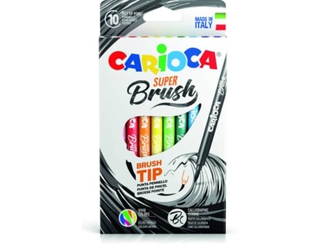 Marcadores  Brush Pen 42937 C/10 Multicor