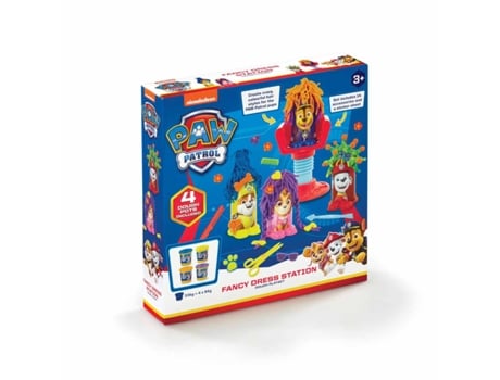 Nickelodeon Canina Patrol Fostume Station Game Plasticine (Idade Mínima Recomendada: 3 anos)