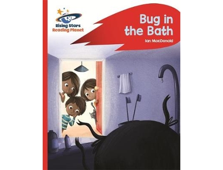 Livro reading planet - bug in the bath - red b: rocket phonics de ian macdonald (inglês)