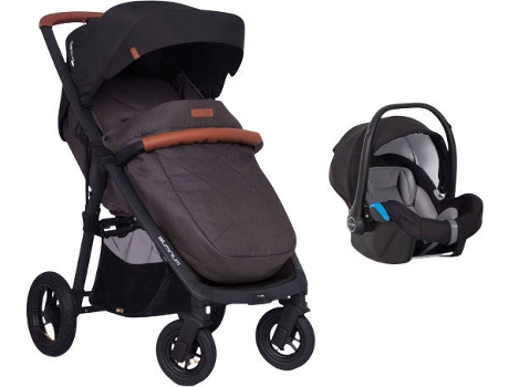 Carrinho de Bebé Individual  Quantum Air + Starter 0+ Isofix Ready Antracite