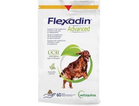 Complemento Alimentar para Cães  Flexadin Advanced (60 Comprimidos)