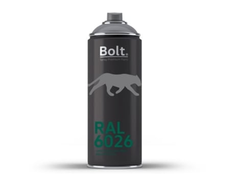 Spray Bolt Acrílico Premium Brilhante Acrílico Ral 400 Ml (Ral 6026 Verde Opala)