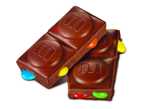 Tablete de Chocolate de Leite e de Chocolate 165G M&M'S