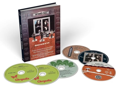 Jethro Tull Benefit The 50Th Anniversary Enhanced Edition 4Cd2Dvd 2021 Digibook CHRYSALIS