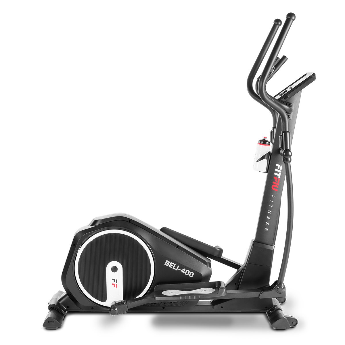 Bicicleta Elíptica Beli-400 FITFIU FITNESS Fitness com App e Conectividade  Bluetooth Disco de Inércia de 6Kg e 16 Programas de Treino 