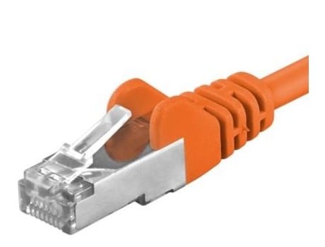 Premiumcord Sp6Asftp015E Cabo de Rede Laranja 1.5 M Cat6A Sf/Utp S-Ftp