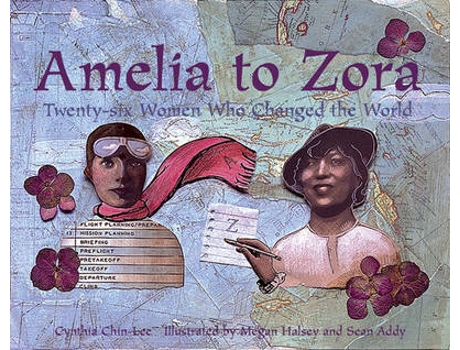 Livro amelia to zora de cynthia chin-lee (inglês)