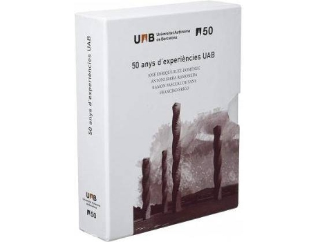 Livro 50 anys d'?xperi?ncies UAB. Estoig amb els volums 1 - 4 de Ruiz-Domnec, Jos Enrique (Espanhol)