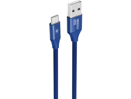 Cabo  New Fashion (USB - MicroUSB - 1.5 m - Azul)