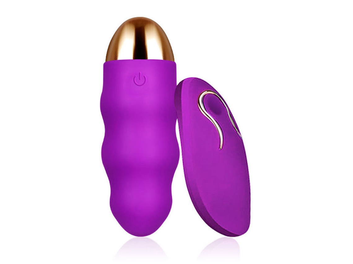 Vibrador de Controle Remoto de 12 Frequências Estimulador de Clitóris  Feminino Roxo ENZONS | Worten.pt