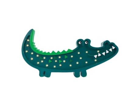 Candeeiro Crocodilo Papkin Green