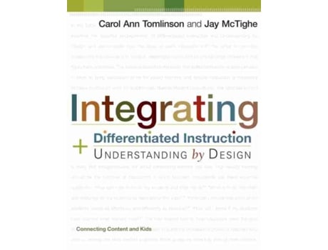 Livro integrating differentiated instruction and understanding by design de carol ann tomlinson,jay mctighe (inglês)