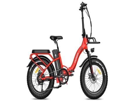 FAFREES F20 Max Bicicleta Elétrica 500W 1080Wh 110Km Autonomia Preto