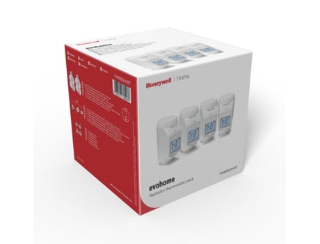 Termóstato HONEYWELL Home Evohome Thr0924Hrt / 4X Hr92 Wireless Thermostatic Head