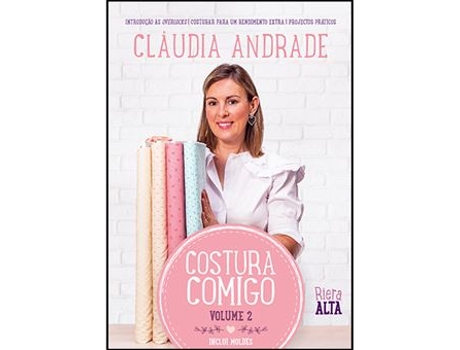 Livro Costura Comigo - Vol. 2 de Cláudia Andrade (Português)