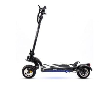 Scooter Elétrica Certificada SMARTGYRO Raptor / Motor 1000W / 10 Rodas / 25Km/H / 70Km Autonomia / Preto