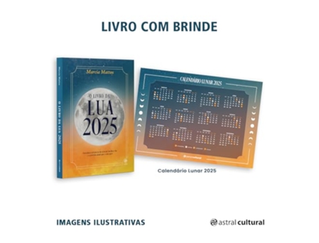 Livro O Livro Da Lua 2025 - de Marcia Mattos (Português)